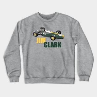 Jim Clark, the original Flying Scotsman Crewneck Sweatshirt